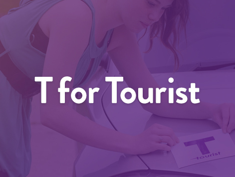 T for Tourist - Tourist Plates Australia